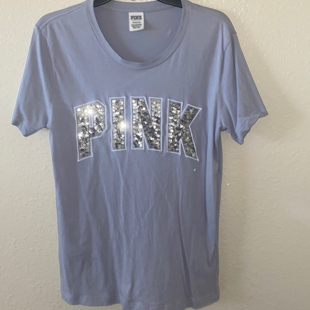 Purple PINK Victorias Secret shirt